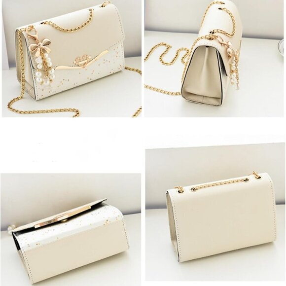 Small Retro Classic Messenger Bag for Women - Shoulder, Crossbody, Clutch Purse - Picture 3 of 7